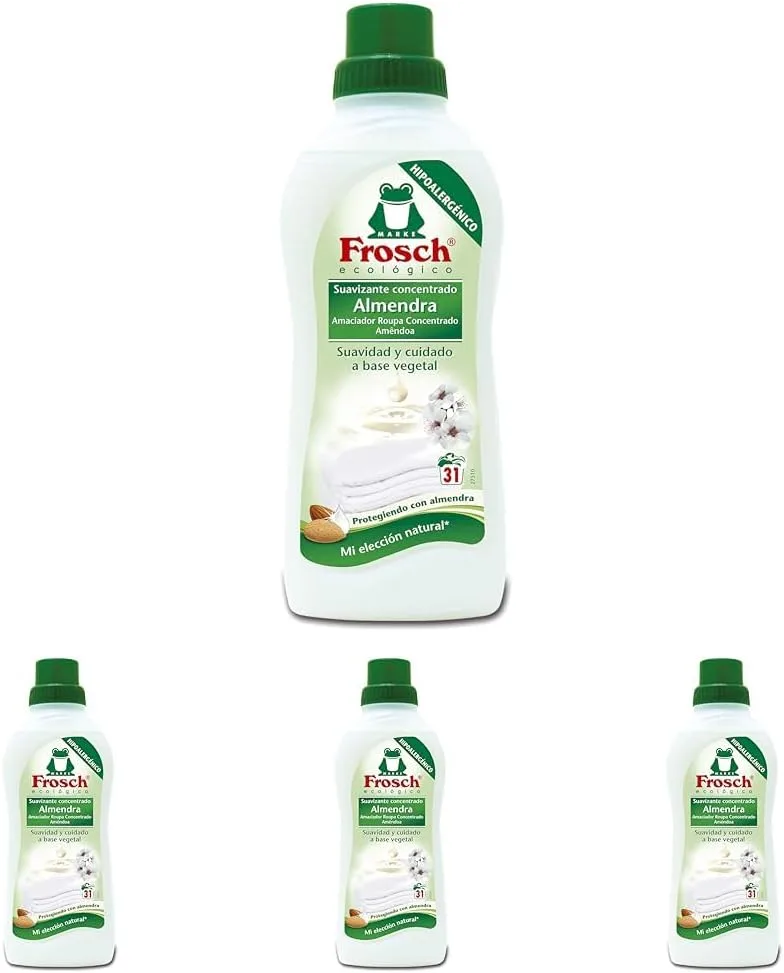 Frosch ▫️ Amaciador de Amêndoas - 750 ml (Embalagem de 4)