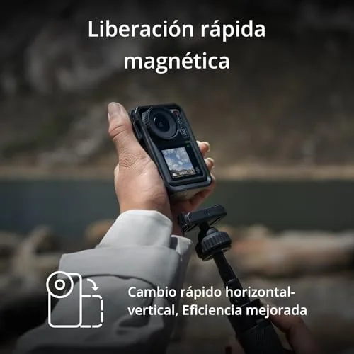 DJI ▫️ Pacote Essential Osmo Action 4, câmara de ação 4K/120 fps 3