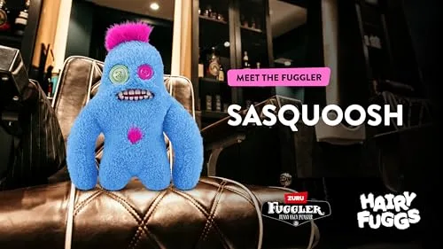 Fuggler ▫️ Hairy Fuggs de 23 cm, Série 1 da ZURU, Brinquedo de peluche «Funny Ugly Monster», 2 unidades (Sasquoosh - Tuft - Bl UE e Screech - Beard - Blonde) 6