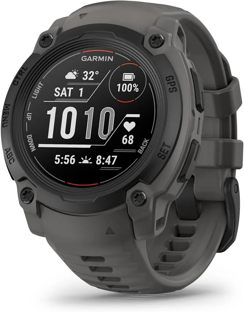 Garmin Instinct E, relógio inteligente com GPS, 40 mm, resistente à água, aplicações desportivas incorporadas, monitorização da saúde, notificações inteligentes, preto