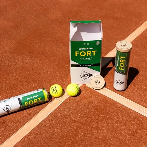 Dunlop Sports ▫️ DUNLOP Bolas de ténis Fort All Court TS 2
