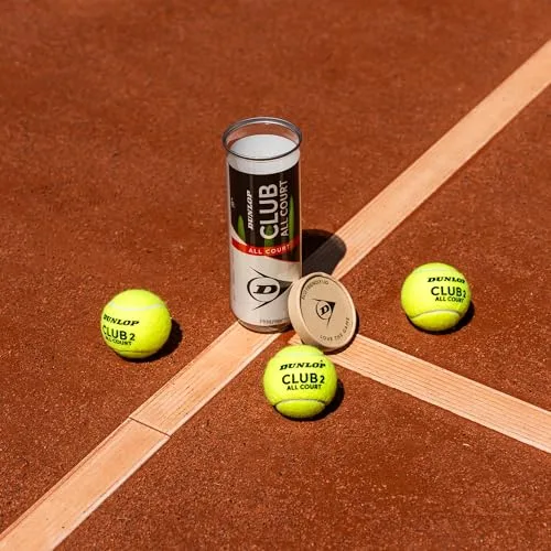 Dunlop Sports ▫️ DUNLOP Bolas de ténis Club All Court 2