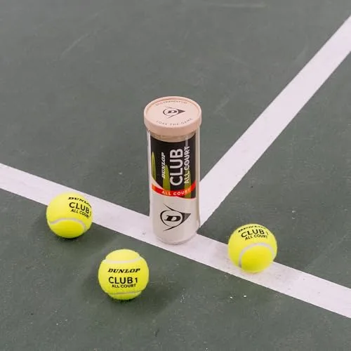 Dunlop Sports ▫️ DUNLOP Bolas de ténis Club All Court 4