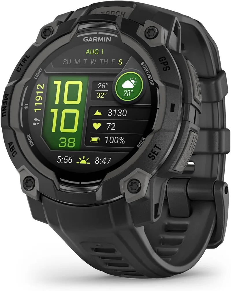 Garmin ▫️ Instinct 3, Relógio Inteligente com GPS, Preto