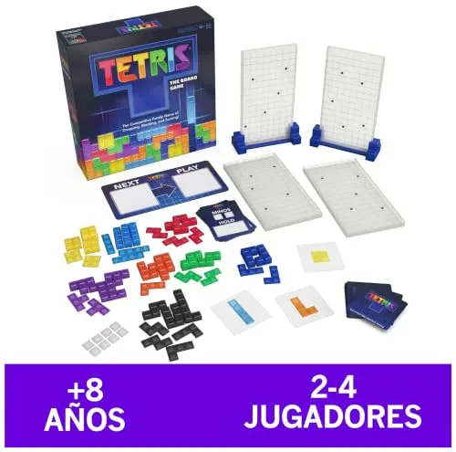 Spin Master Games ▫️ Tetris – Jogo de mesa de estratégia e velocidade – A partir dos 8 anos 2
