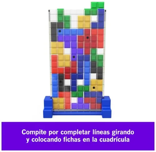 Spin Master Games ▫️ Tetris – Jogo de mesa de estratégia e velocidade – A partir dos 8 anos 3