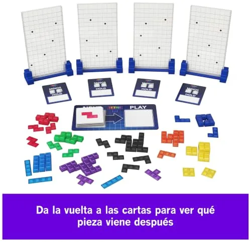 Spin Master Games ▫️ Tetris – Jogo de mesa de estratégia e velocidade – A partir dos 8 anos 5