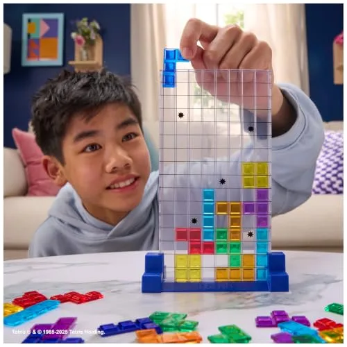 Spin Master Games ▫️ Tetris – Jogo de mesa de estratégia e velocidade – A partir dos 8 anos 6