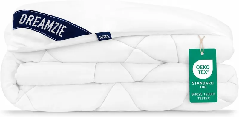 Dreamzie ▫️ Edredão leve 150 g/m² - 220 x 240 cm - para cama 135/150