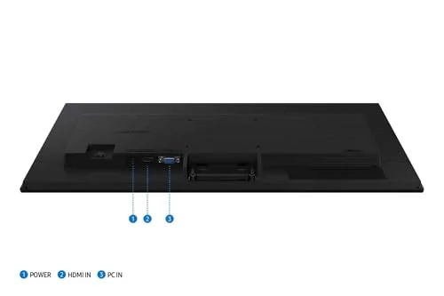Samsung ▫️ LS24D304GAUXEN - Monitor Essential S3 S3-24", painel IPS, taxa de atualização de 100 Hz, design superfino 5