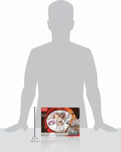 Pokémon ▫️ Coleção Ursaluna Lua Carmesim (4 cartas holográficas e 4 pacotes de melhoria) 7