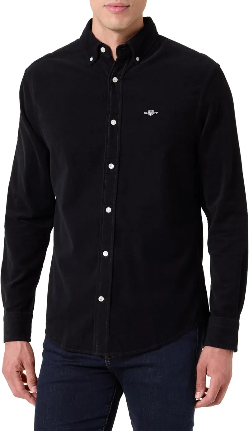 GANT ▫️ Camisa de veludo cotelê Reg para homem