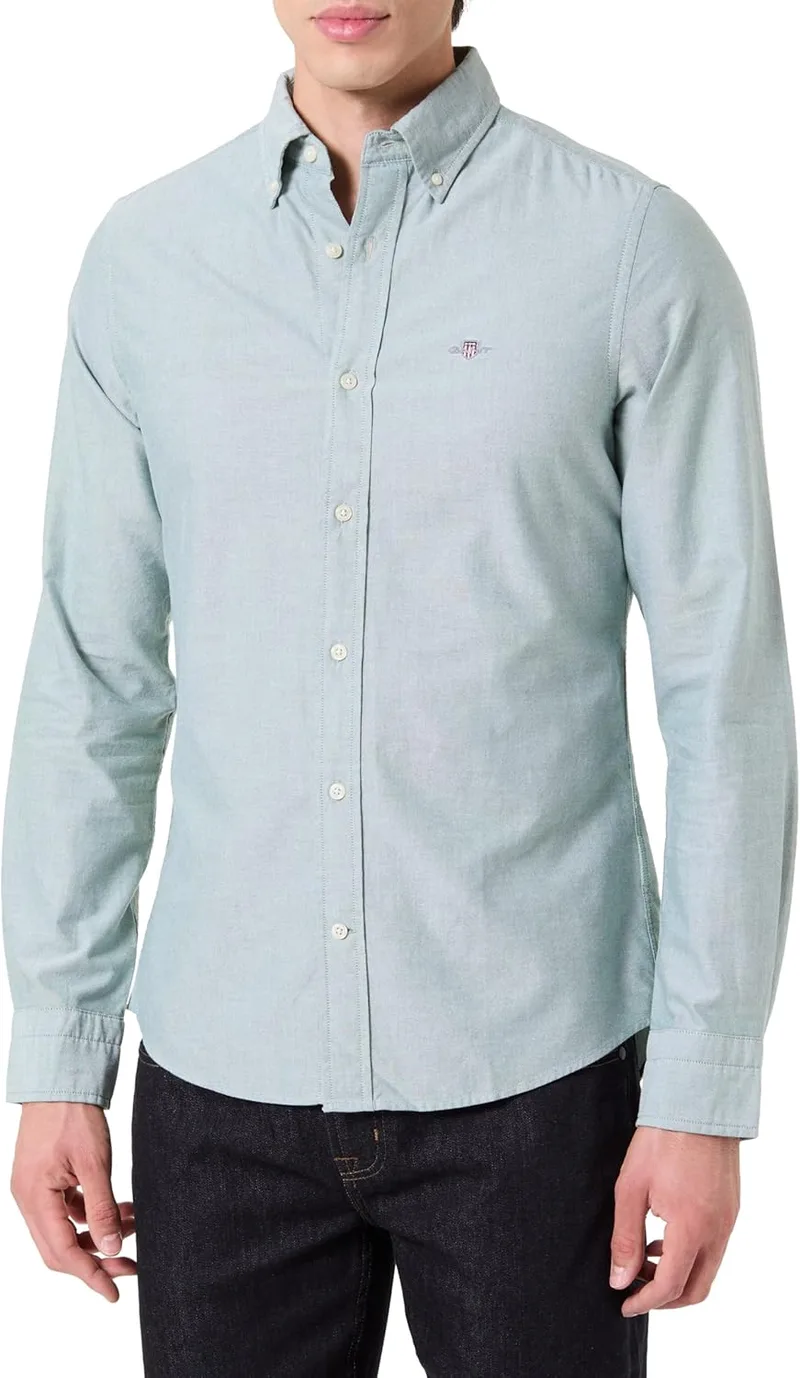 GANT ▫️ Camisa Slim Classic Oxford Camisa para homem