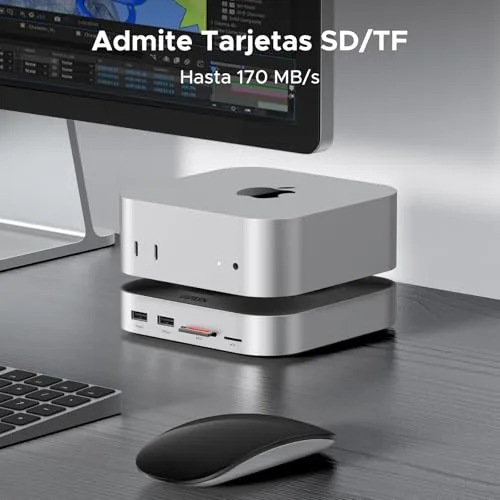 UGREEN ▫️ Estação de acoplamento e hub USB-C com suporte para Mac Mini M4 e M4 Pro 3