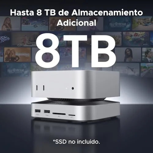 UGREEN ▫️ Estação de acoplamento e hub USB-C com suporte para Mac Mini M4 e M4 Pro 4