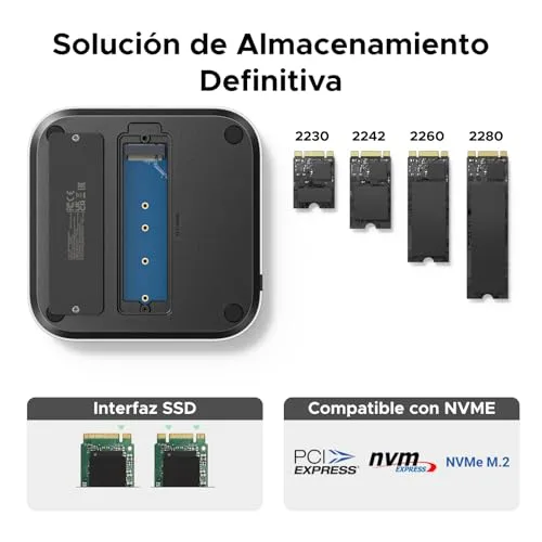 UGREEN ▫️ Estação de acoplamento e hub USB-C com suporte para Mac Mini M4 e M4 Pro 5