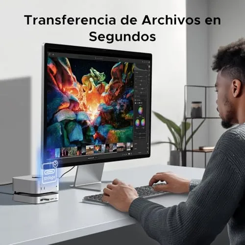 UGREEN ▫️ Estação de acoplamento e hub USB-C com suporte para Mac Mini M4 e M4 Pro 7