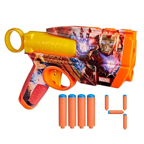 Nerf ▫️ Marvel, Lançadores de dardos do Homem de Ferro e Dardos N1 2