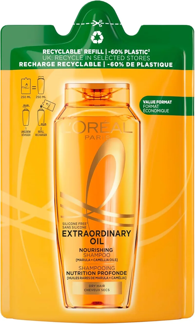 L'Oreal Paris ▫️ L'Oréal Paris Champô Hidratação Profunda Huile Extraordinaire 250 ml