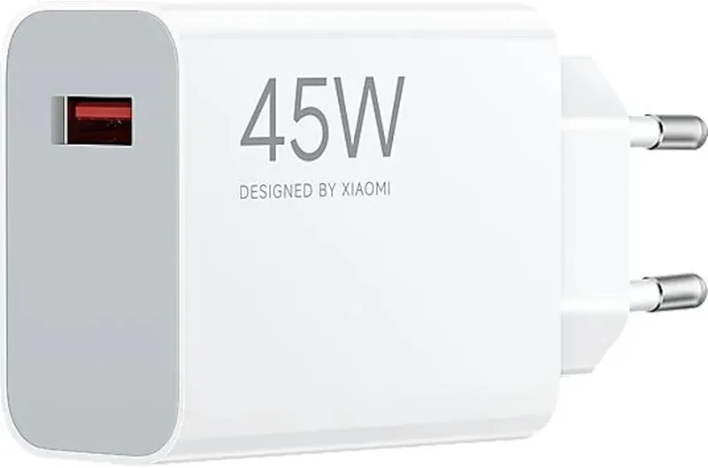 Xiaomi ▫️ Carregador Turbo USB-A de 45 W adaptador rápido