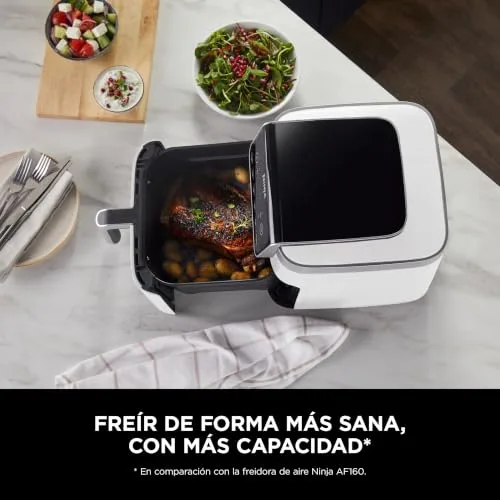Ninja ▫️ MAX PRO, Fritadeira de ar quente sem óleo, 6,2 L, Branca 3