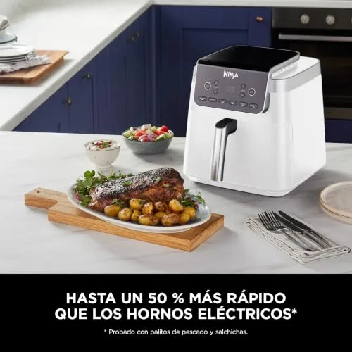 Ninja ▫️ MAX PRO, Fritadeira de ar quente sem óleo, 6,2 L, Branca 5
