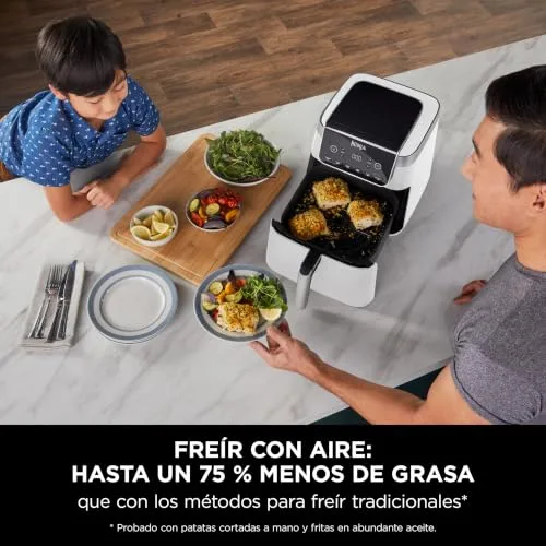 Ninja ▫️ MAX PRO, Fritadeira de ar quente sem óleo, 6,2 L, Branca 6