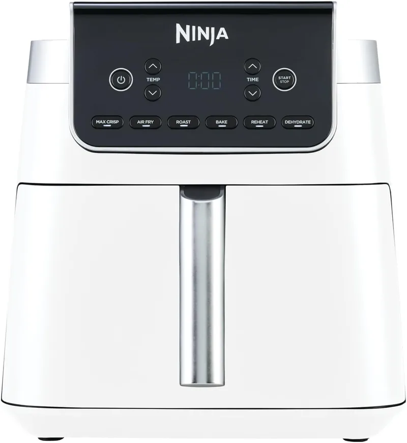 Ninja ▫️ MAX PRO, Fritadeira de ar quente sem óleo, 6,2 L, Branca