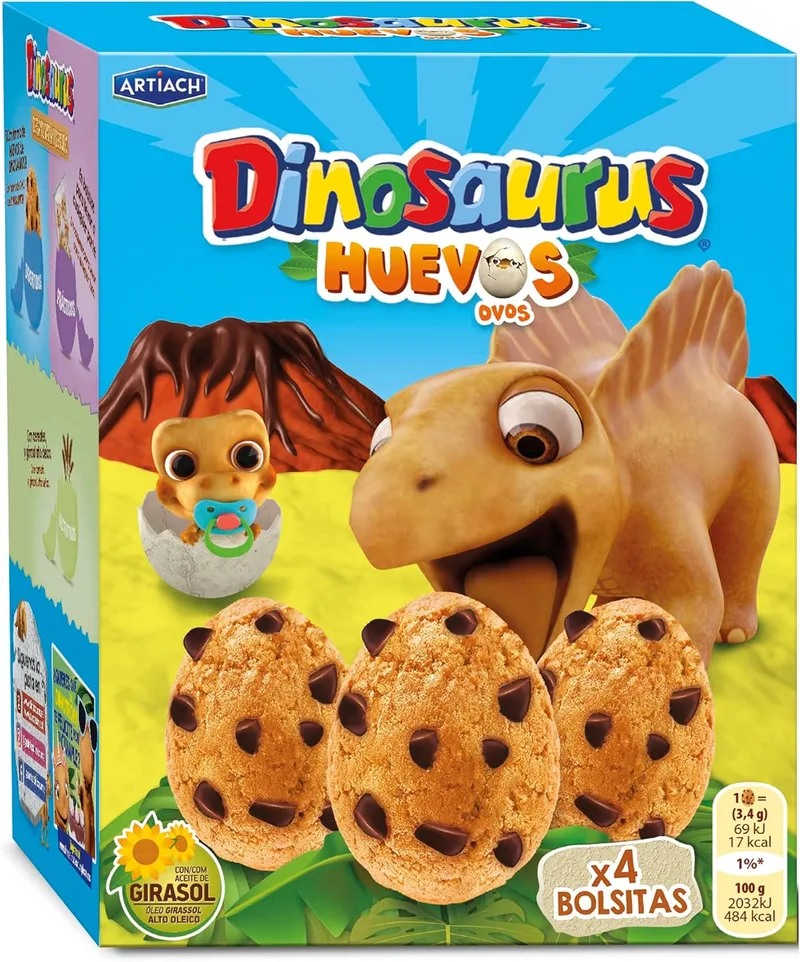 Artiach ▫️ Ovos de Dinossauro 140g