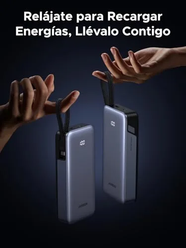 UGREEN ▫️ Nexode 45 W Power Bank 20 000 mAh Bateria Externa Portátil Carregamento Rápido 6