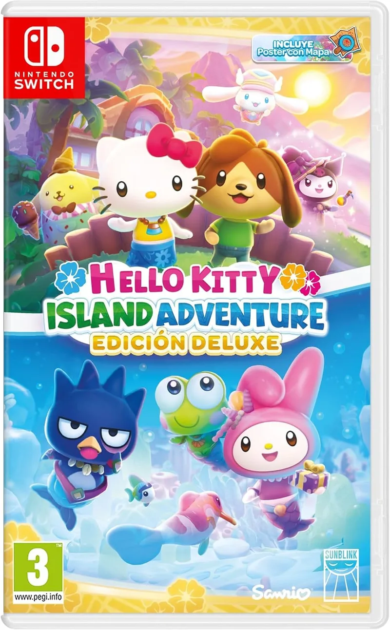 Sunblink ▫️ Hello Kitty Island Adventure - Edição Deluxe - Switch