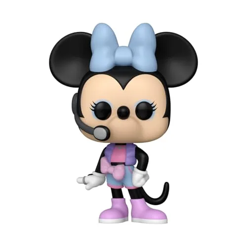 POP ▫️ Funko ! Disney: Mickey & Friends - Minnie Mouse - Figura de vinil colecionável - Ideia para presente - Produtos oficiais - Brinquedos para crianças e adultos - Fãs de desenhos animados 2