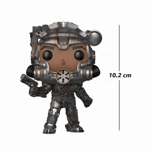 Funko ▫️ Pop! TV: Fallout - Maximus - 1 em 6 hipóteses de obter a figura rara Chase 3