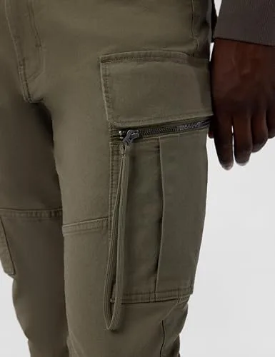 G-STAR ▫️ Calças Cargo Skinny 3D com Bolso com Fecho para Homem 2.0 5