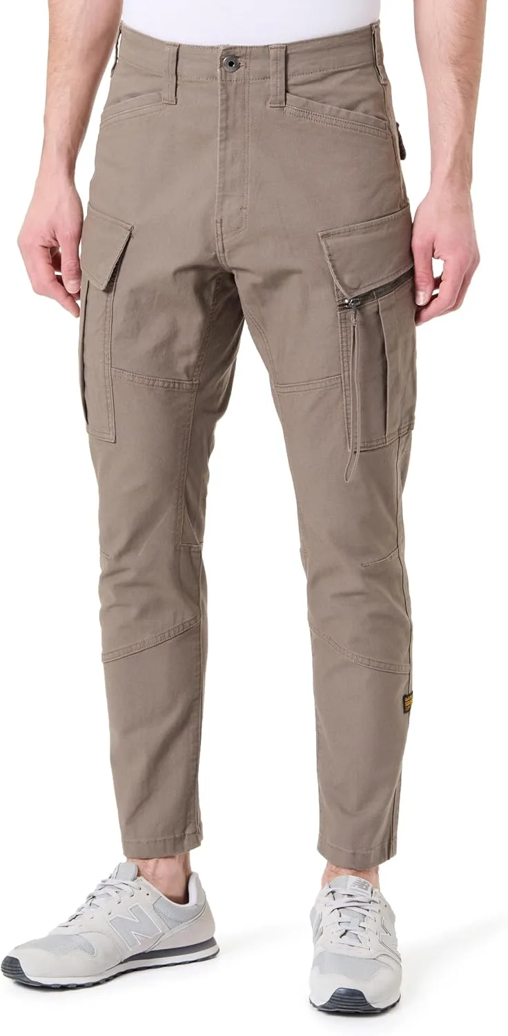 G-STAR ▫️ Calças Cargo Skinny 3D com Bolso com Fecho para Homem 2.0