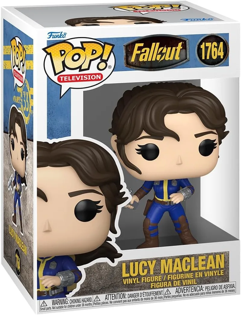 Funko ▫️ Pop! TV: Fallout - Lucy MacLachlan MacLean | Produtos oficiais de ficção científica - Figura de vinil colecionável para decoração - Presente geek de aniversário