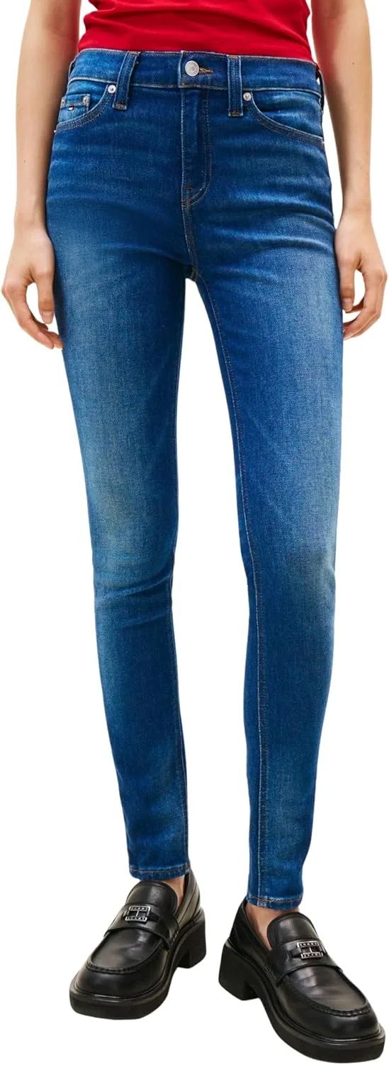 Tommy Jeans ▫️ Calças de ganga para mulher Nora Skinny Fit