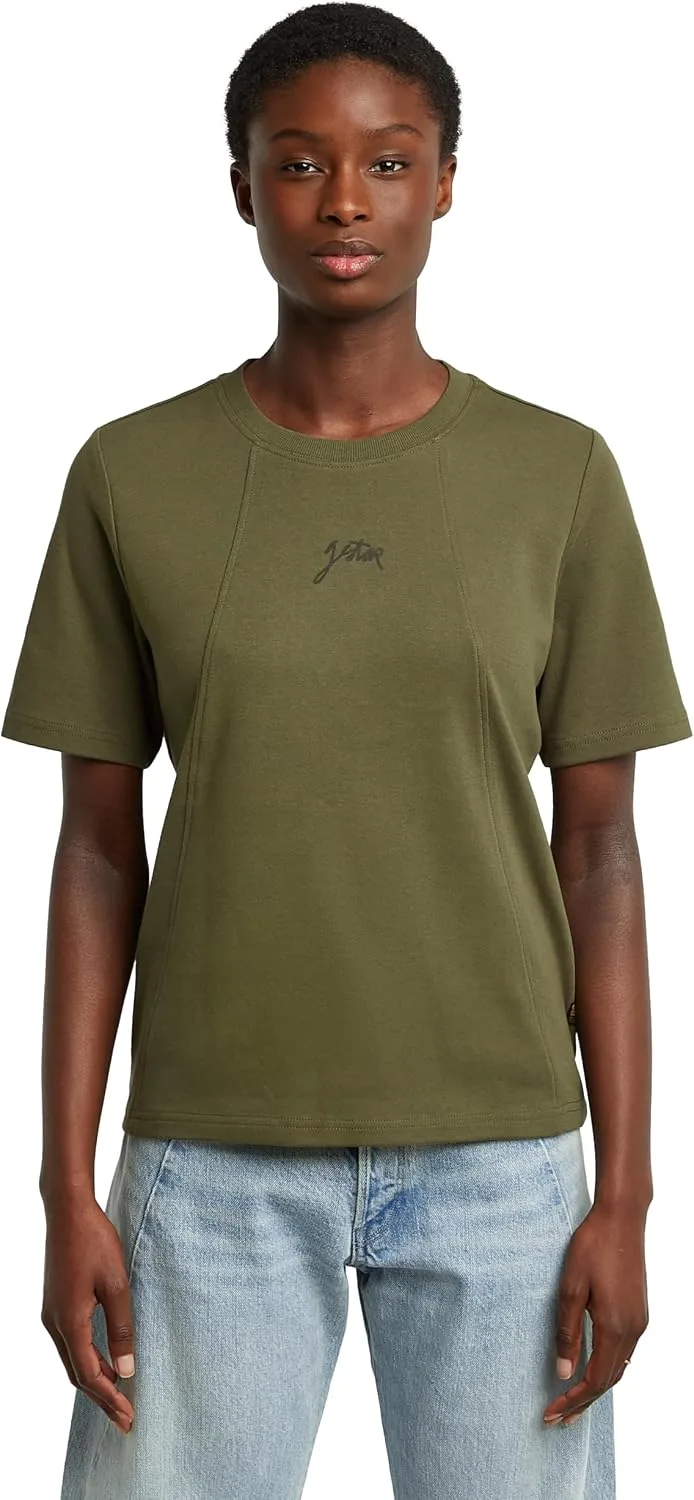 G-STAR ▫️ Script R T Wmn Camiseta de mulher