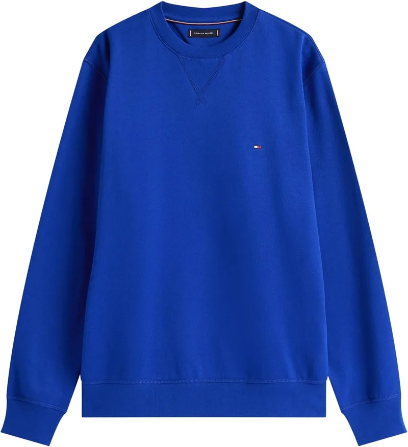 Tommy Hilfiger ▫️ Sweatshirt Seasonal Fleece Crewneck para homem