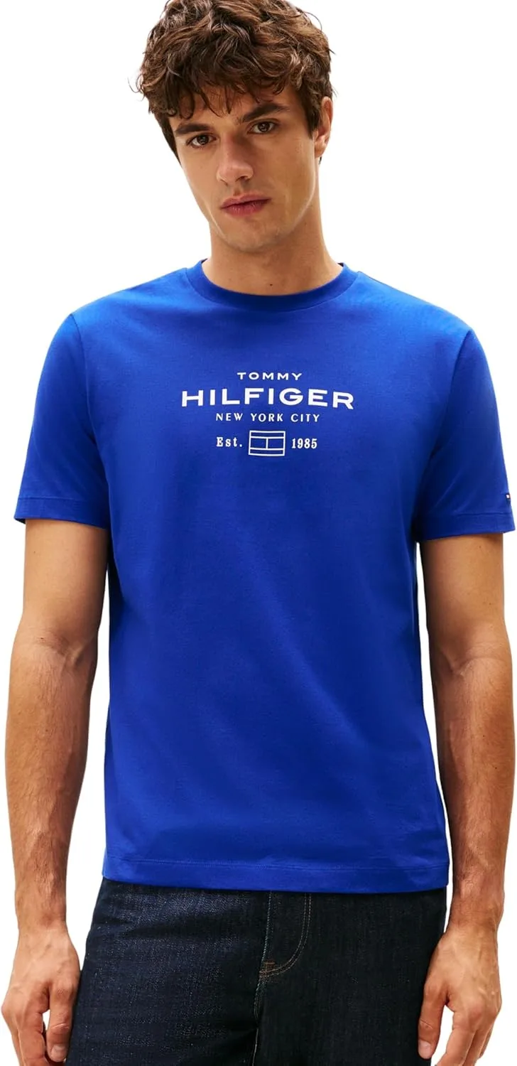 Tommy Hilfiger ▫️ Hilfiger Stack Graphic tee Mw0mw40002 T-Shirt S/S para homem