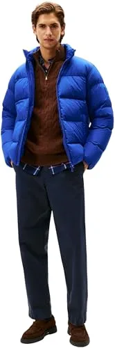 Tommy Hilfiger ▫️ Casaco acolchoado para homem Down Stand com gola alta 5