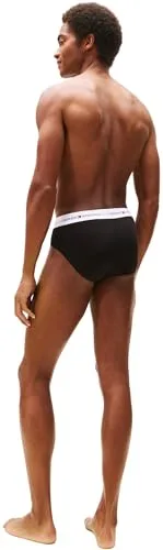Tommy Hilfiger ▫️ Cuecas boxer, embalagem de 3, para homem, cuecas justas, tecido elástico 2