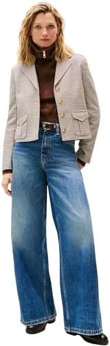 Tommy Hilfiger ▫️ Dnm Kris 70's Wide Leg HW Ww0ww46731 - Outras calças de ganga para mulher 4