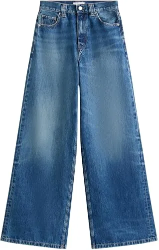 Tommy Hilfiger ▫️ Dnm Kris 70's Wide Leg HW Ww0ww46731 - Outras calças de ganga para mulher 5