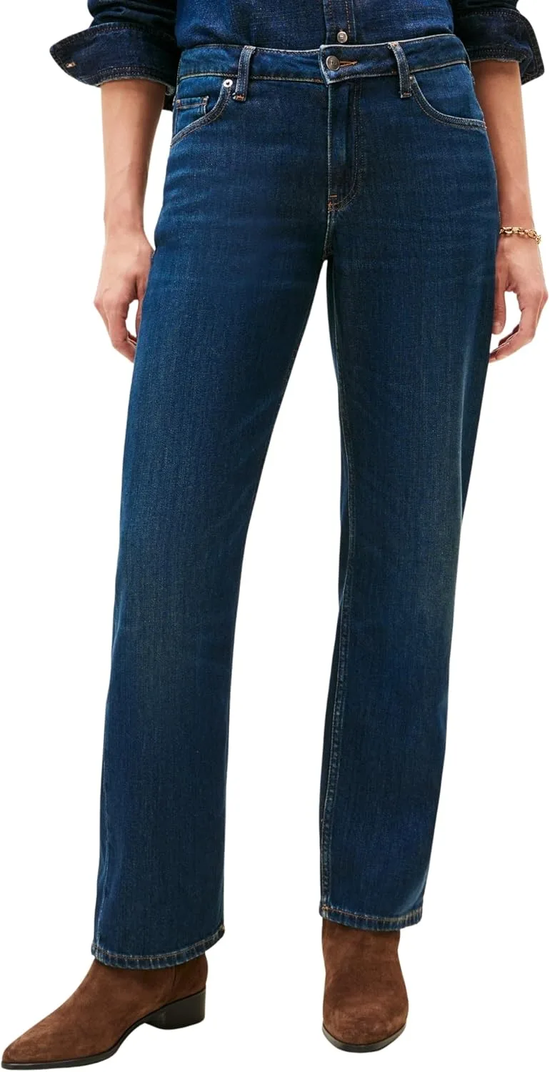 Tommy Hilfiger ▫️ Calças de ganga para mulher Milo Classic Straight Fit