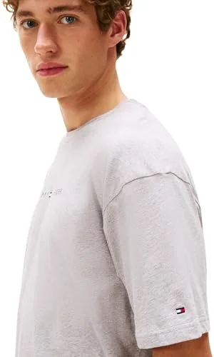 Tommy Hilfiger ▫️ Camiseta de manga curta para homem com logótipo e gola redonda 3