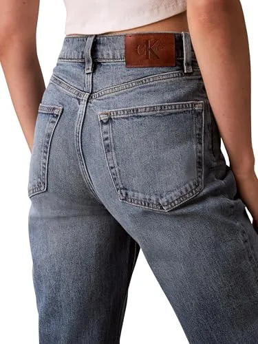 Calvin Klein ▫️ New Mom Jean Delaware Lv047d841g - Calças de ganga para mulher 3