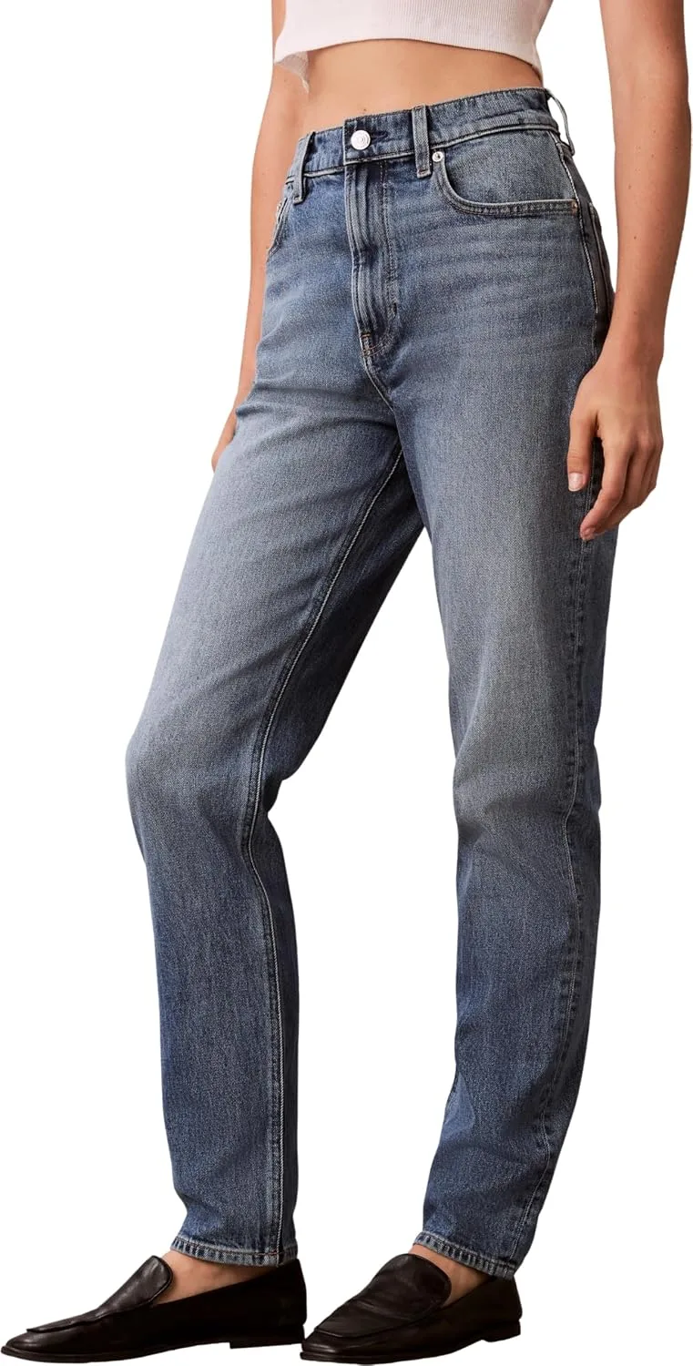 Calvin Klein ▫️ New Mom Jean Delaware Lv047d841g - Calças de ganga para mulher
