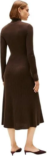 Tommy Hilfiger ▫️ Soft Wool LS Mock-nk Swt Dress Ww0ww47303 Vestido tipo camisola para mulher 2