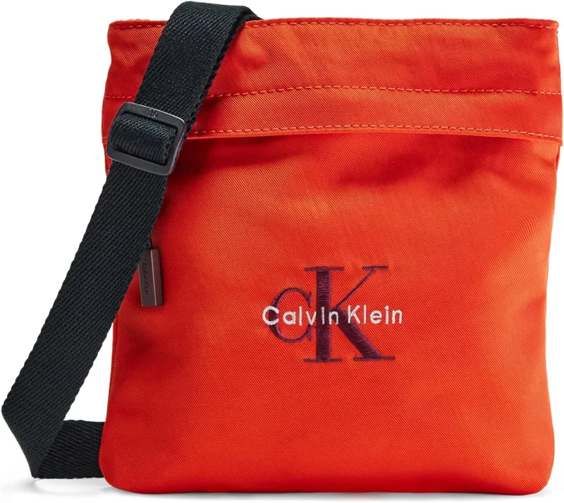 Calvin Klein ▫️ Mala de ombro Bold Flatpack com logótipo para homem